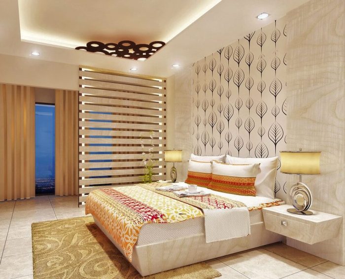 Master bedroom false ceiling design for bedroom