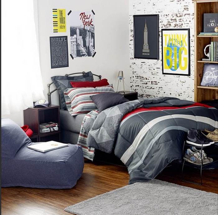 Bedroom young mans ideas men room man small decor bedrooms boys kids sets mens trendy teenage guys apartment blue diy