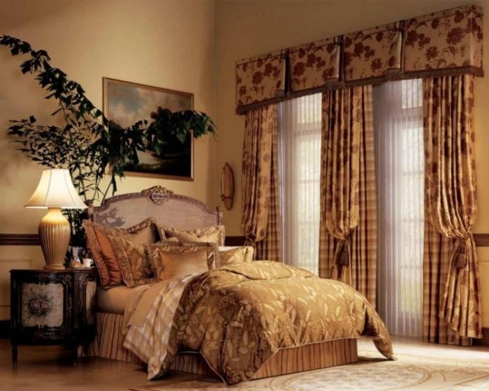 Curtain design ideas for bedroom